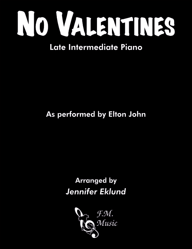 No Valentines (Late Intermediate Piano)